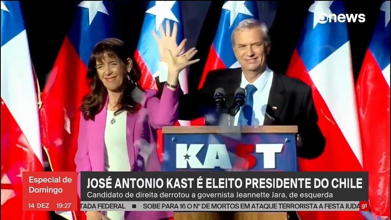 Presidente eleito do Chile, Kast já chamou Lula de corrupto e elogiou Bolsonaro