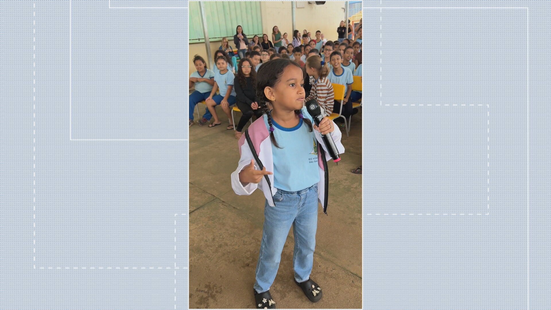 Batalha de rima entre professora e aluna de 10 anos em escola pública do DF viraliza; veja VÍDEO