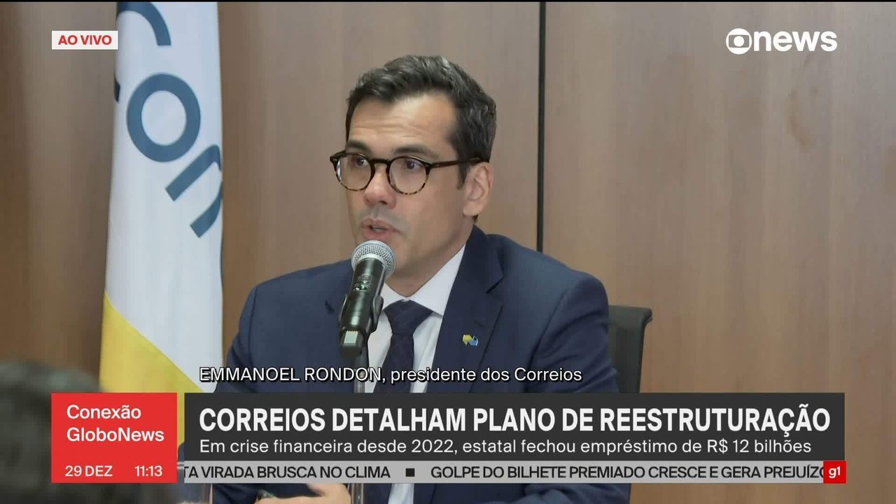 Após empréstimo de R$ 12 bilhões, Correios precisarão de mais R$ 8 bilhões em 2026, diz presidente