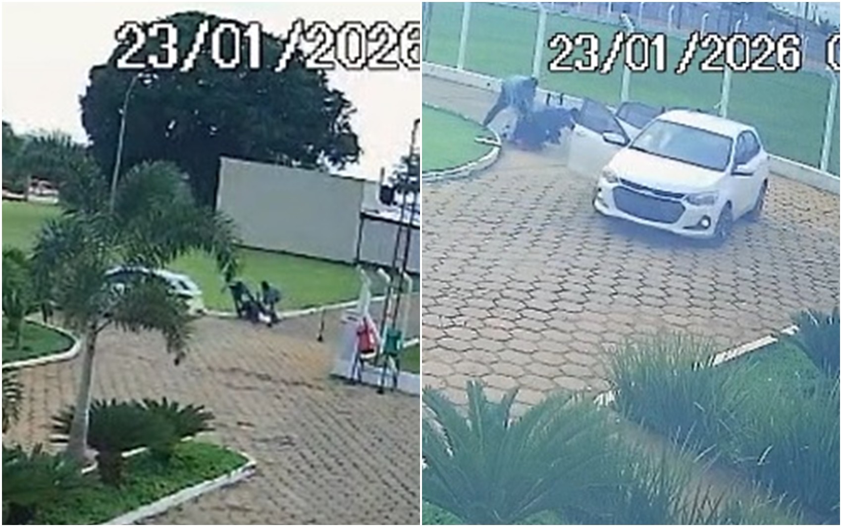 Empresária é sequestrada e jogada dentro de carro em Caldas Novas; vídeo