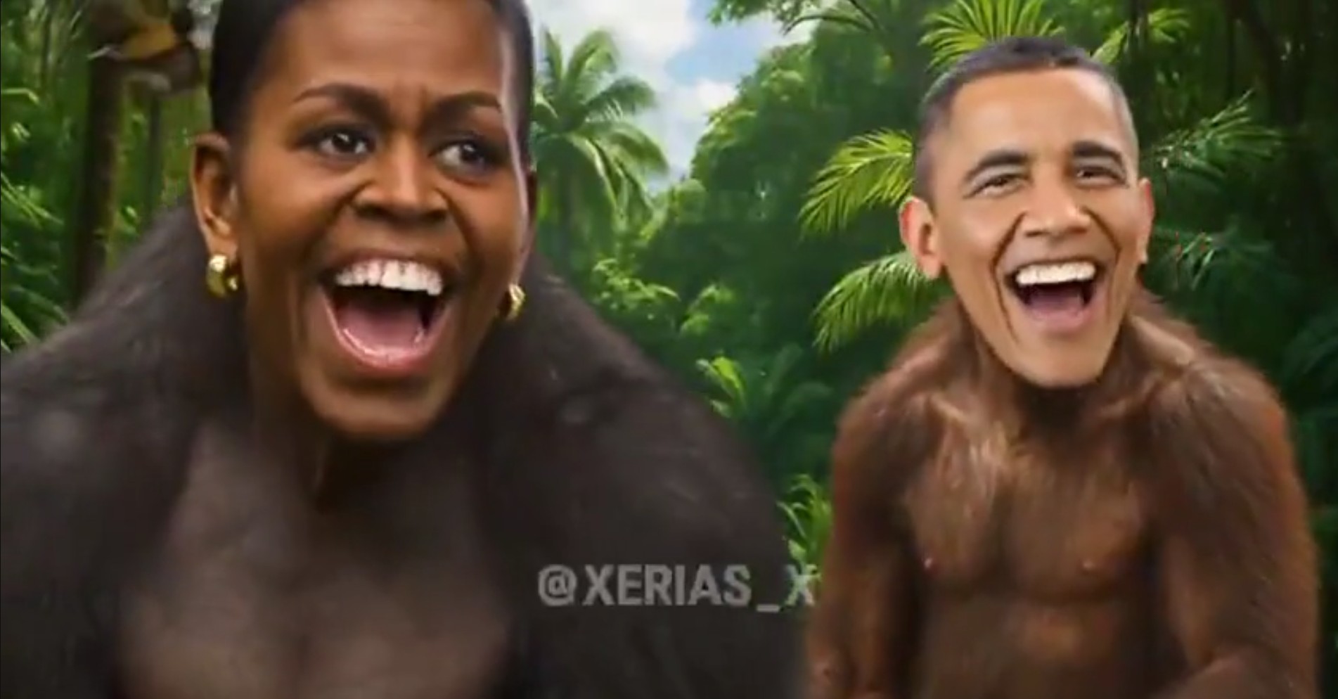 Trump diz que não vai se desculpar por vídeo que mostra casal Obama como macacos: 'Não cometi erro'