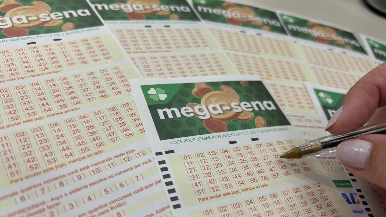 Mega-Sena, concurso 2.971: prêmio acumula e vai a R$ 55 milhões