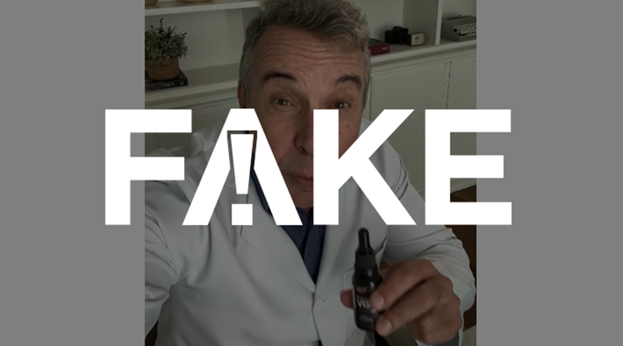 É #FAKE anúncio de remédio que cura visão embaçada; golpe usa vídeos feitos com IA e imagens de Ana Maria Braga e Drauzio Varella