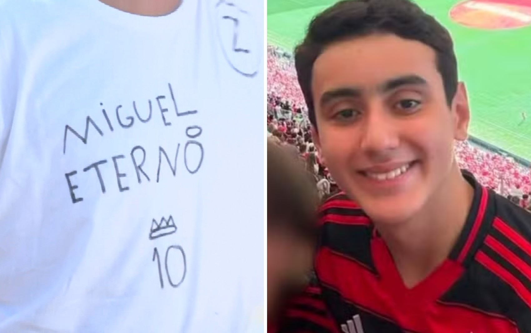 Amigos homenageiam neto de prefeito morto pelo pai, em Itumbiara: 'Miguel eterno'