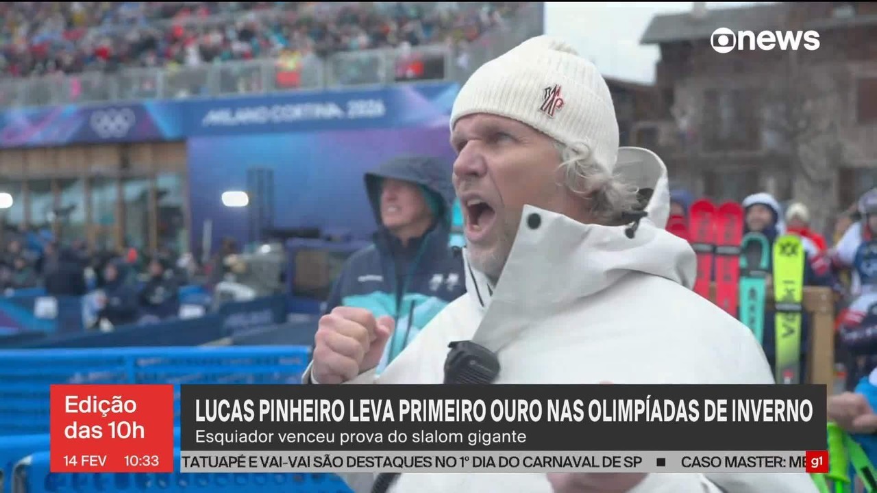 Brasileiros comemoram medalha de ouro para Lucas Pinheiro nas redes sociais