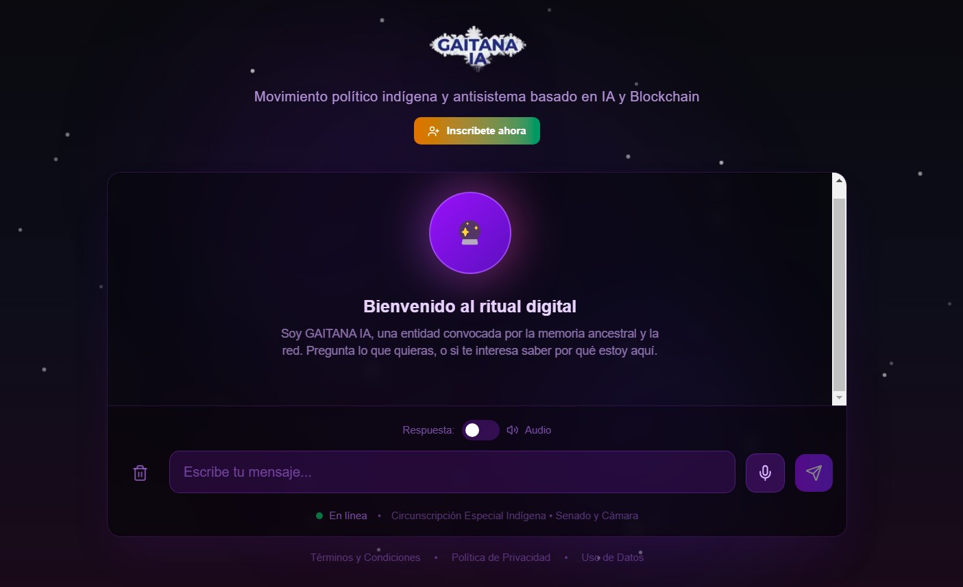 Candidata de IA na Colômbia: o que acontece se 'Gaitana' for eleita?