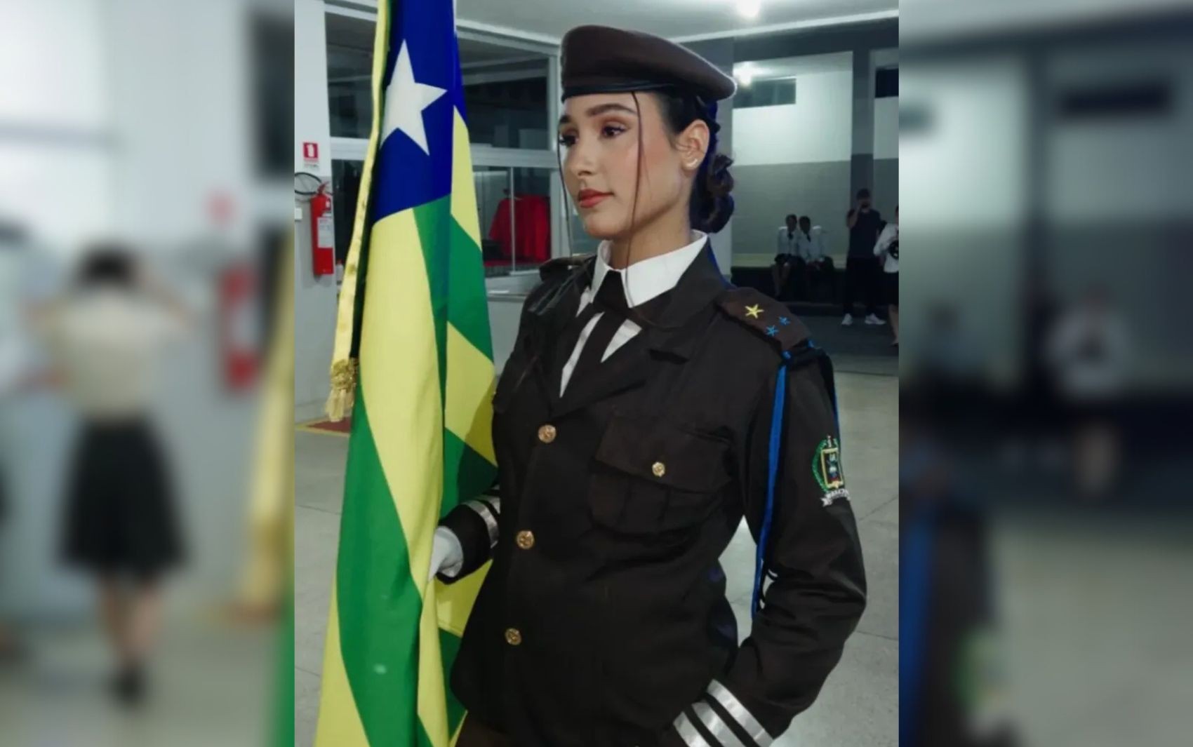 Morte de aluna de colégio militar causa comoção nas redes sociais, em Pirenópolis