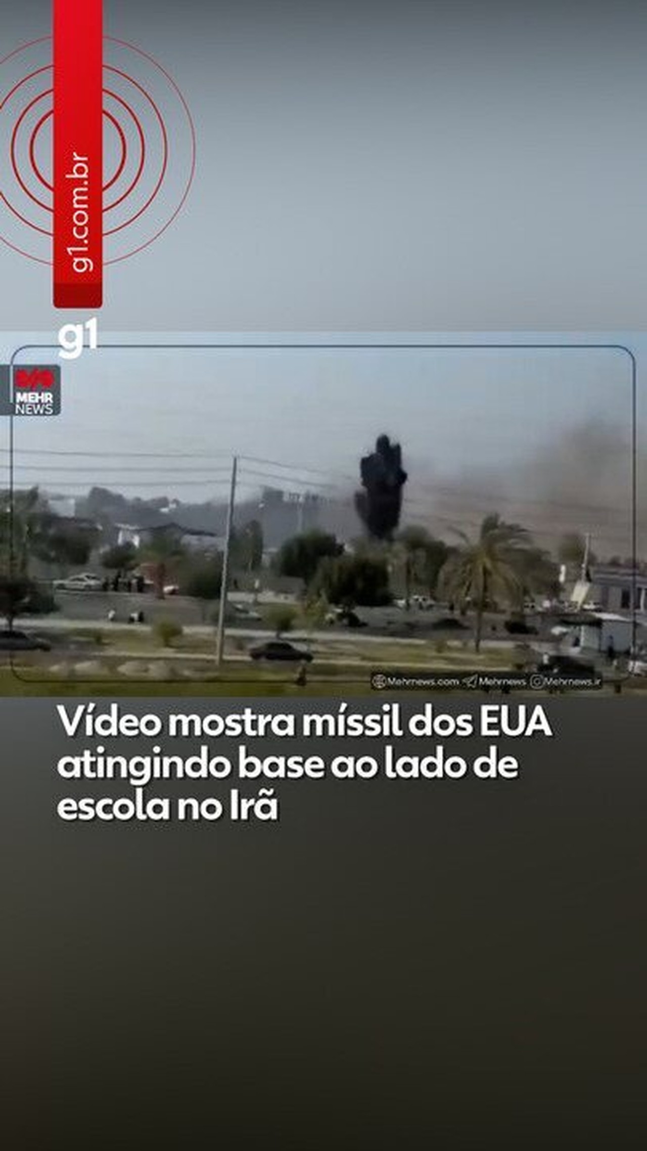 Foto de menino acenando para a mãe antes de morrer em ataque a escola no Irã viraliza
