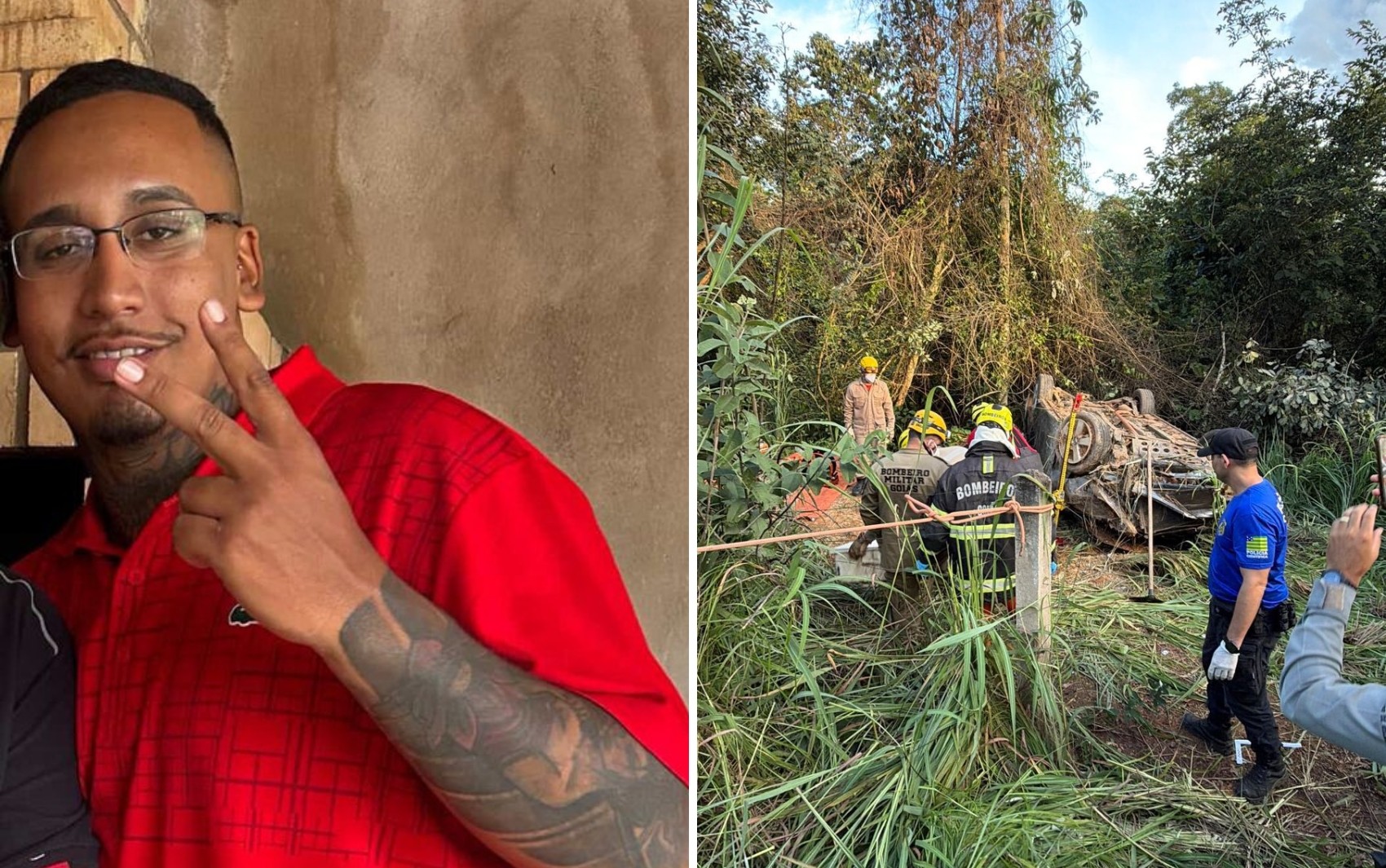 Motoboy que estava desaparecido é encontrado morto dentro de carro em Luziânia