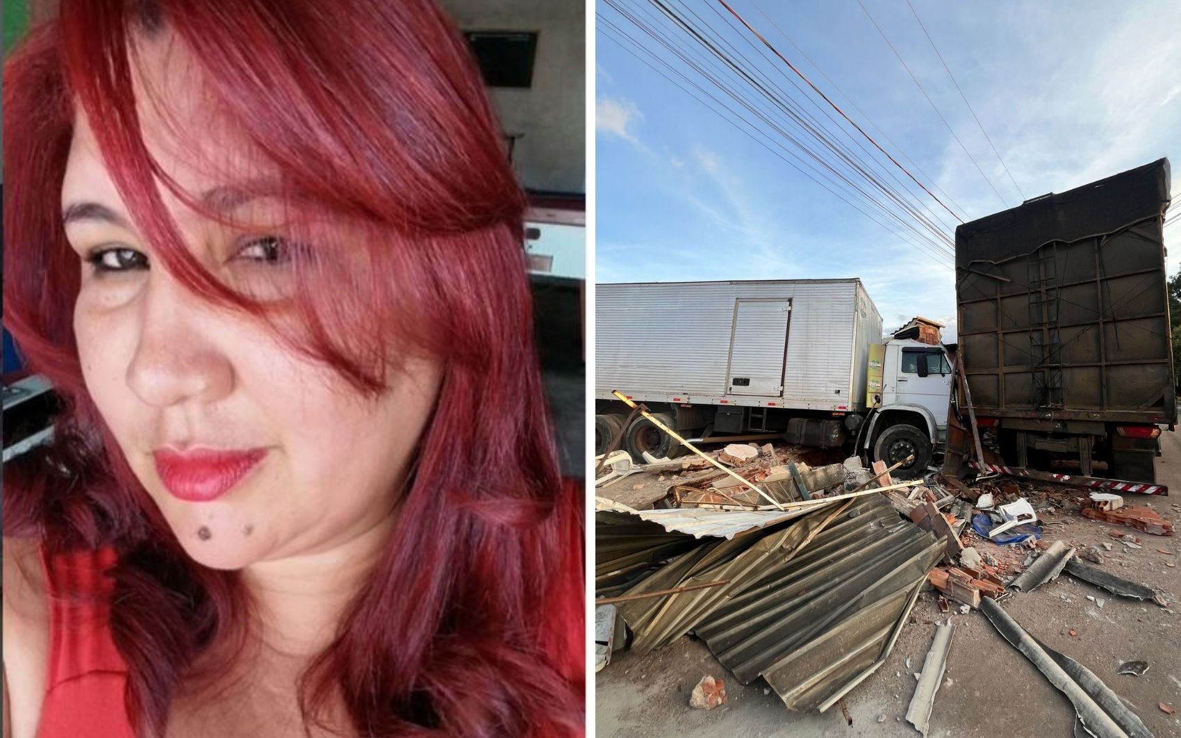 Dona de bar salvou bebê antes de morrer em acidente com caminhão desgovernado que matou mais três pessoas em Anápolis, diz tenente