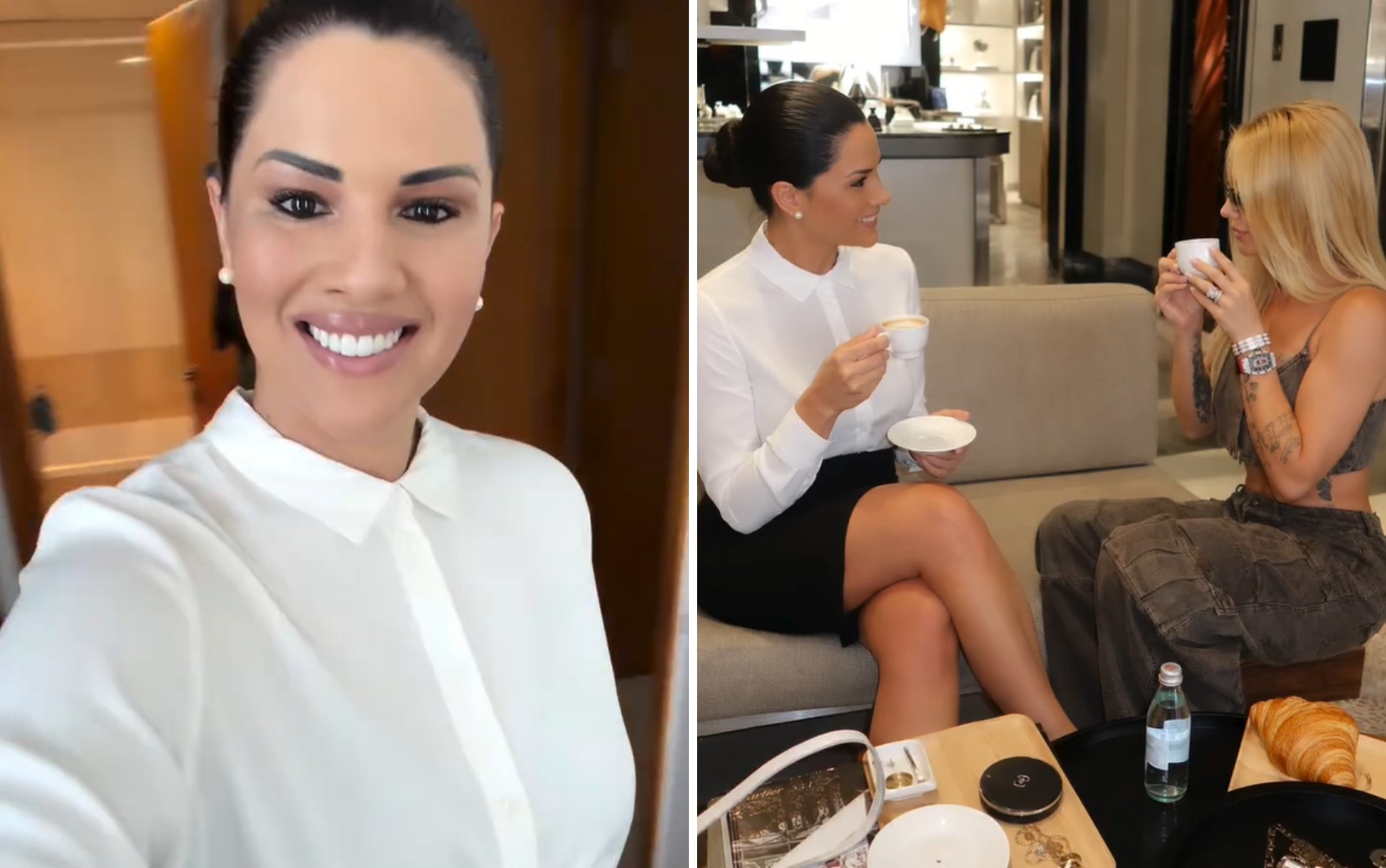 Em busca de emprego e casada com gringo: veja quem é aeromoça goiana que brincou com entrevista com Virginia em Dubai