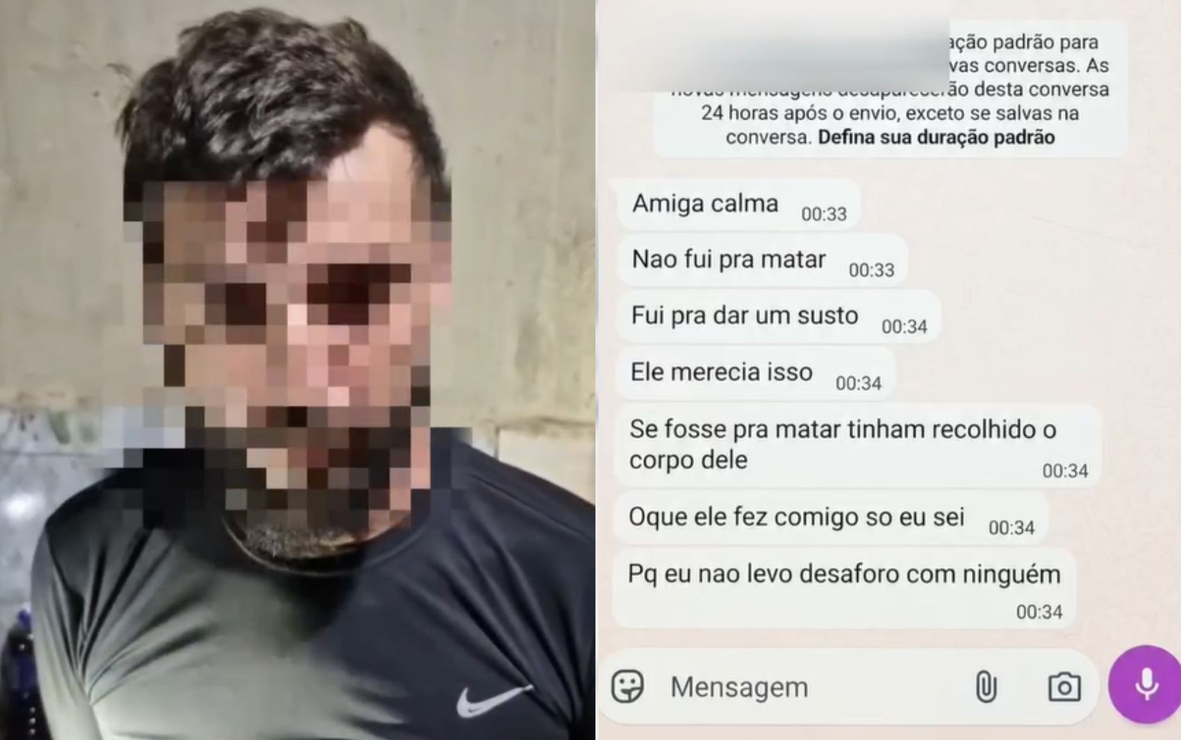 Homem confessa homicídio após ser criticado por ser roqueiro e andar de coturno: ‘Desaforo que eu não aceitei’
