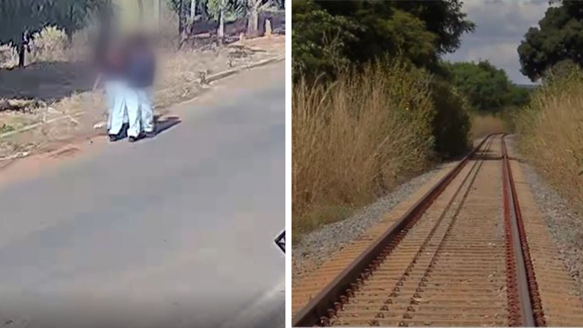 Adolescentes são amarrados em trilhos de trem após assalto, em Goiás