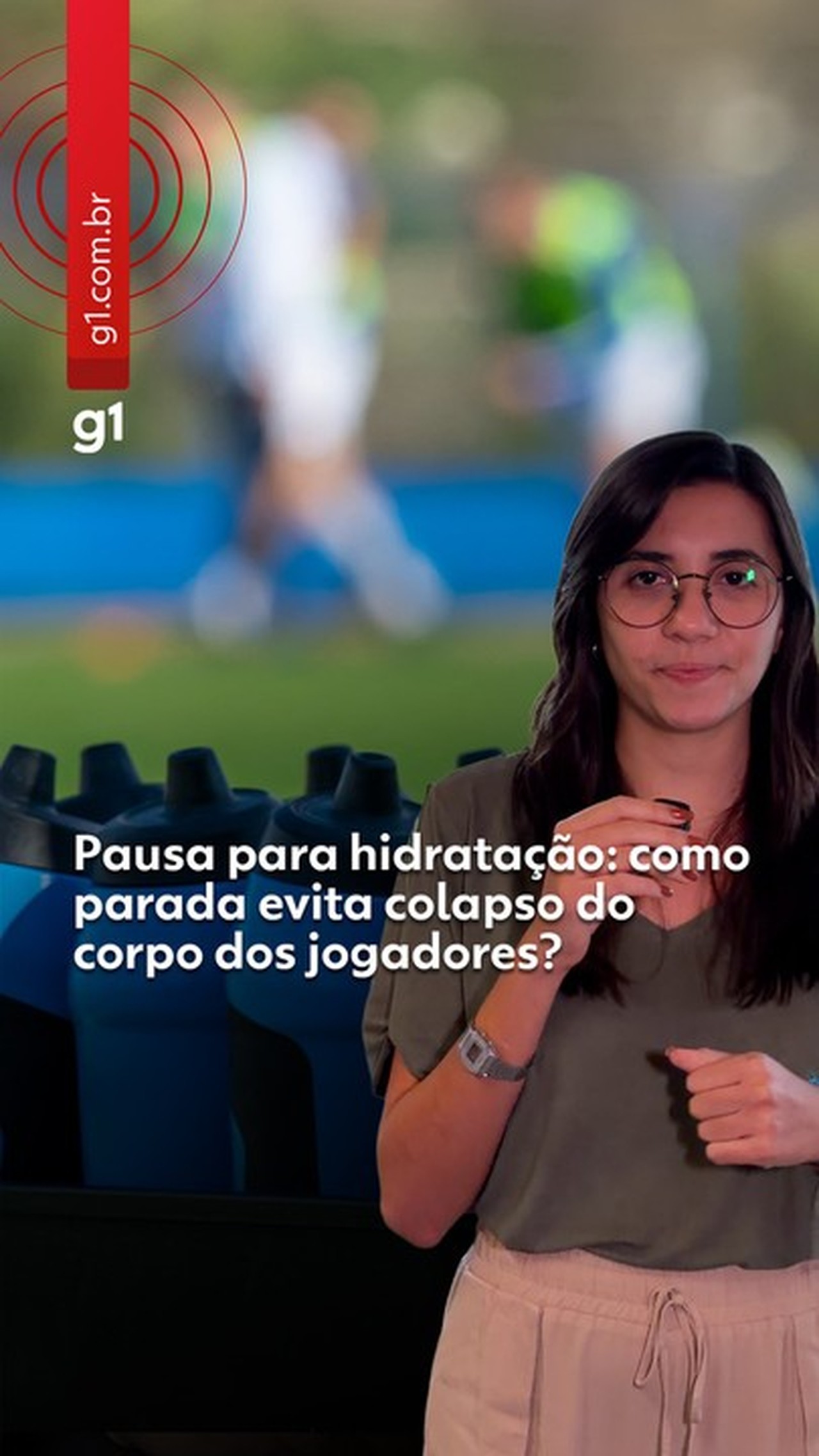 Pausa para hidratação: como parada evita colapso do corpo dos jogadores?