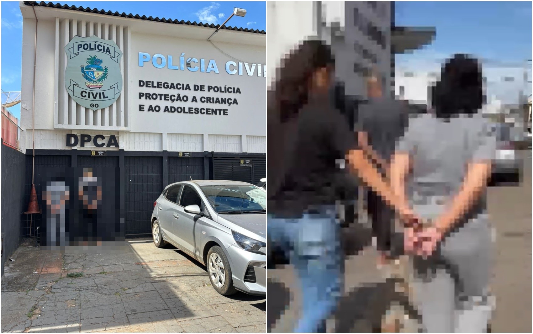 Criança obrigada a praticar atos sexuais com a mãe e o padrasto disse que foi ameaçada com faca para não contar sobre os crimes, diz polícia